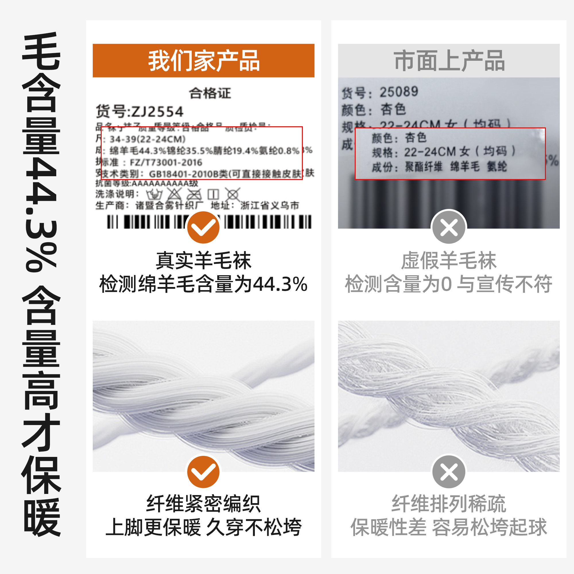 新西兰高含量真羊毛袜子女士精品高质量羊绒袜保暖秋冬季中筒冬天,淘宝优惠券,粉丝福利购,淘宝优惠卷