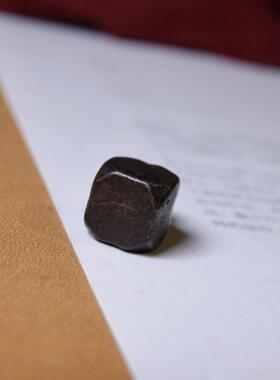 原生态老寒铁挂件布鲁头吊坠文玩念珠侧挂配饰小元素可改三通佛头