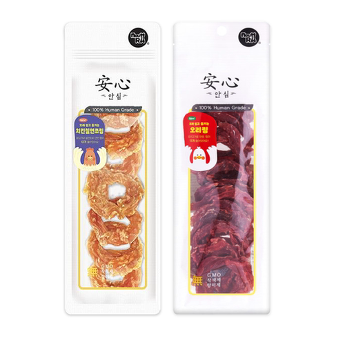 出口韩国NEURX 狗狗宠物零食宠物食品训狗奖励火鸡鸭肉鸡肉干 - 图1
