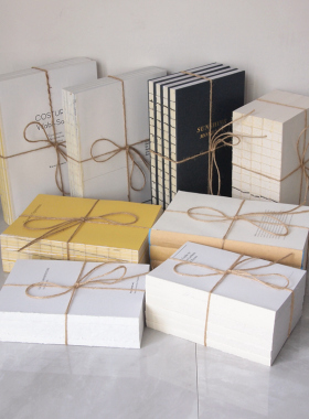 裸脊书裸背书线装装饰书去皮书芯