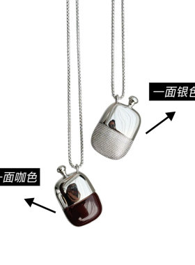 SAMPAN小众高级感撞色酒壶项链