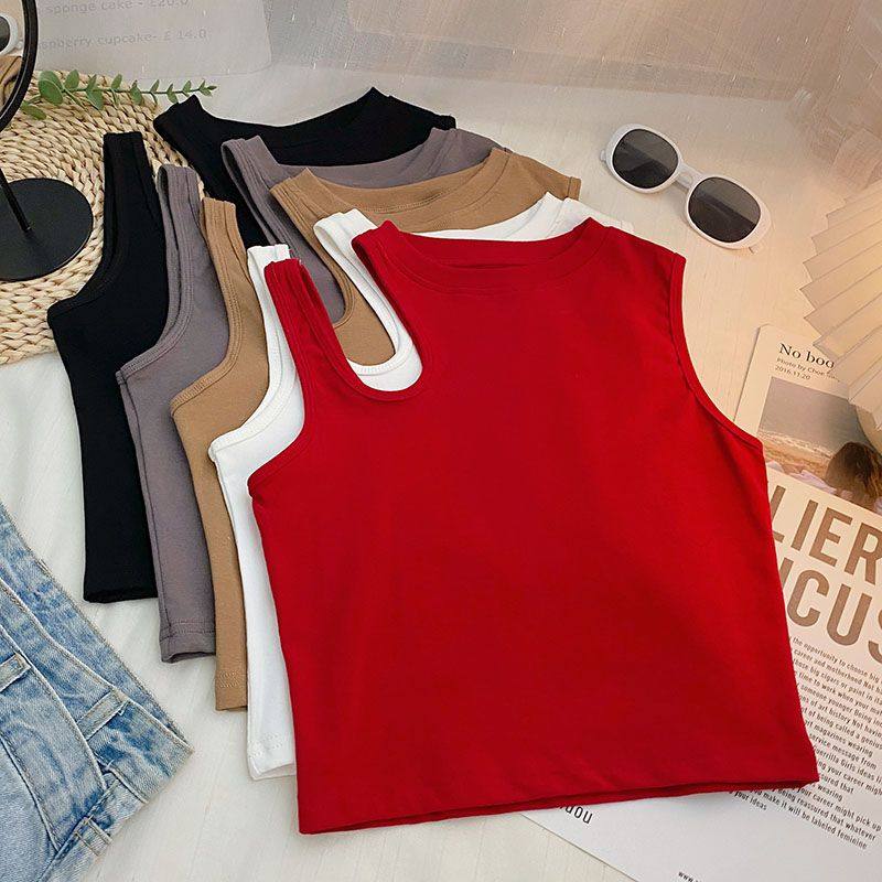 女童吊带夏季个性露肩背心T恤宝宝中大童修身洋气小女孩纯棉上衣,淘宝优惠券,粉丝福利购,淘宝优惠卷