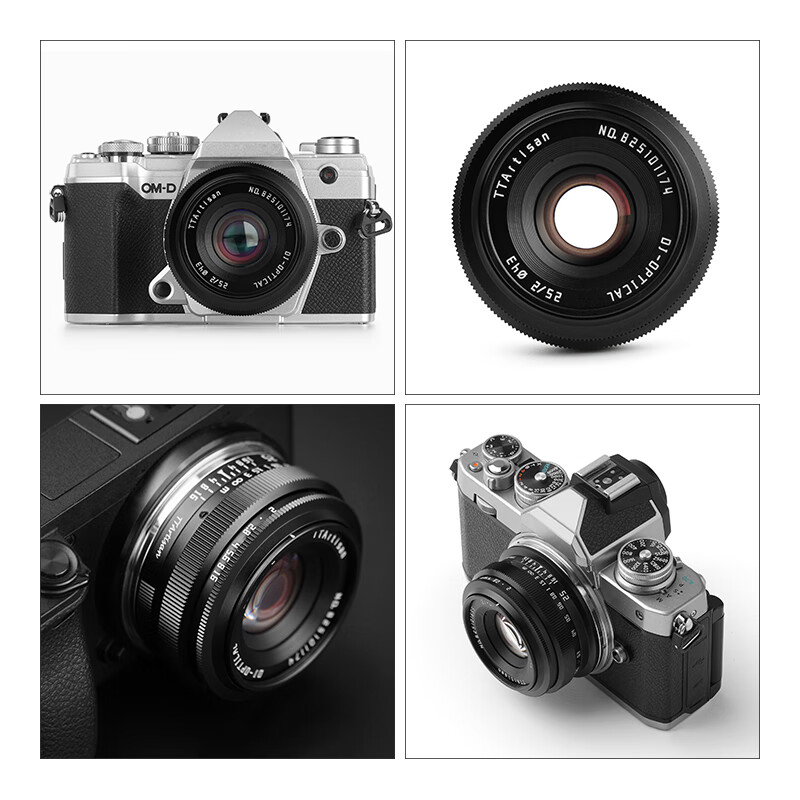 TTArtisan 铭匠光学25mm f2定焦镜头适用富士佳能小痰盂索尼松下 - 图2