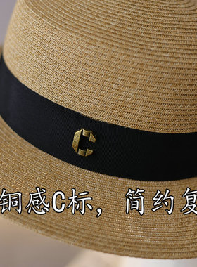 帽范平顶帽出游时尚情侣春夏C标