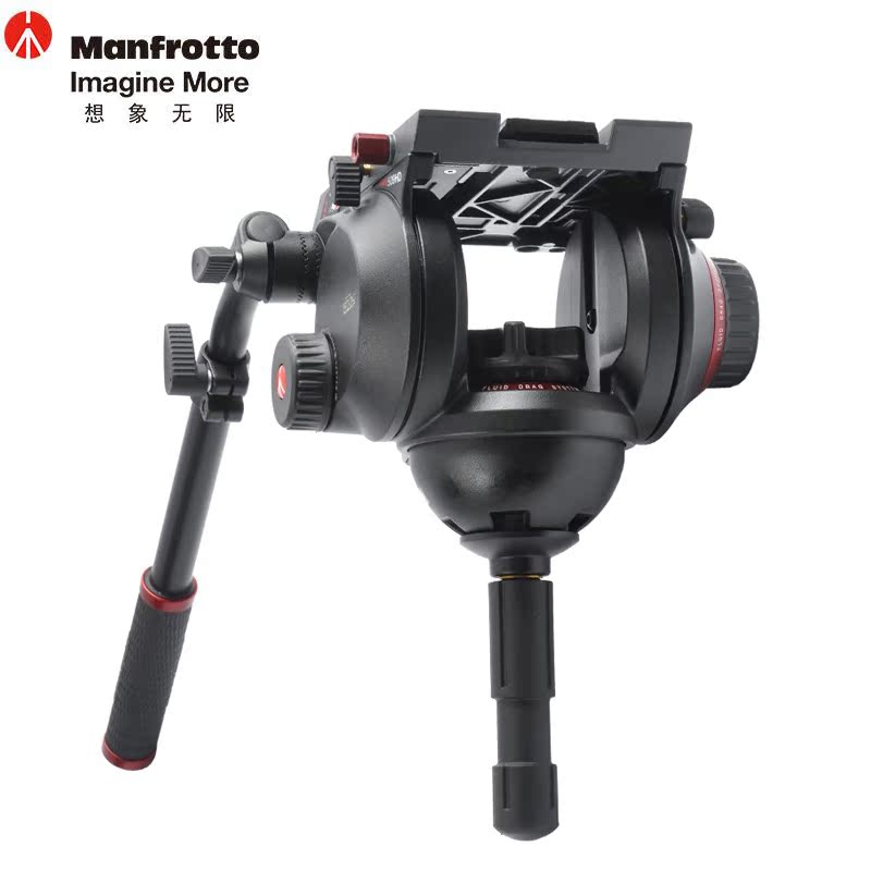 曼富图（Manfrotto）509HD专业稳定拍摄相机镜头摄像观鸟液压云台-图3