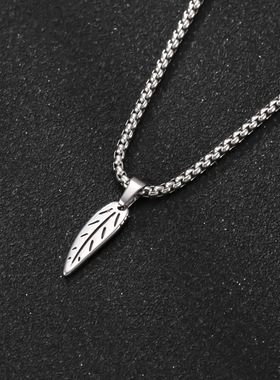 跨境新款不锈钢十字架项链