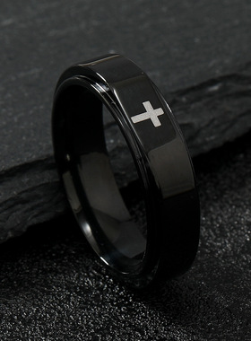 厂家直销不锈钢十字架戒指