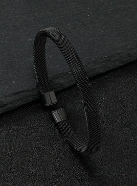 跨境时尚不锈钢C形手镯