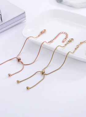 新款时尚蛇链手链女韩国东大门