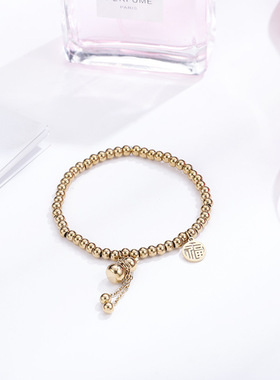 钛钢福字手链33616330