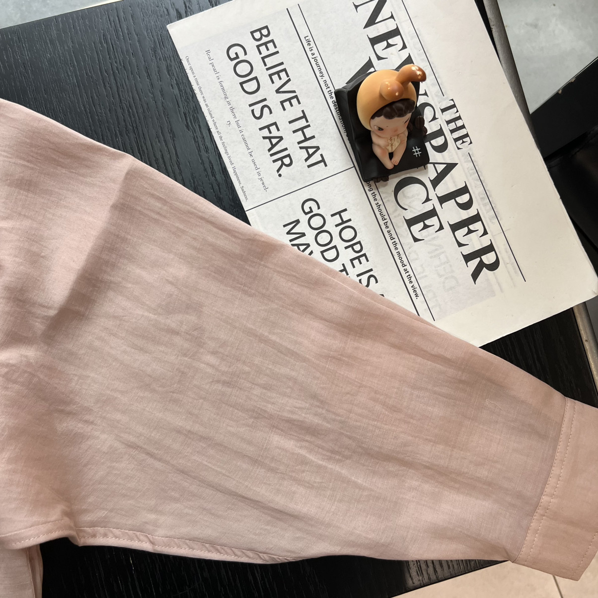 七七设计26年早春老钱风简约百搭宽松珊瑚粉麻衬衫七M26012103,淘宝优惠券,粉丝福利购,淘宝优惠卷