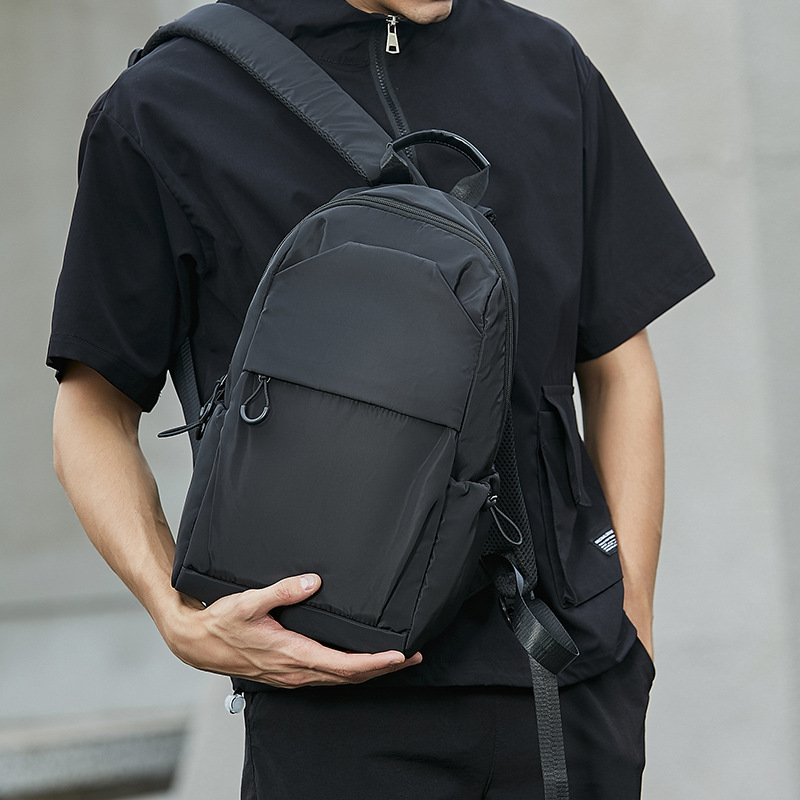 Mini small backpack men's fashion brand light student school - 图2