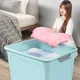 Extra-large plastic storage box packing clothes storage box thickened household car dormitory moving box plastic