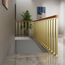 Iron Art Railing Upright Post Stairway Armrest Guard Rail Fence Simple modern terrace Indoor Loft Villa home Custom