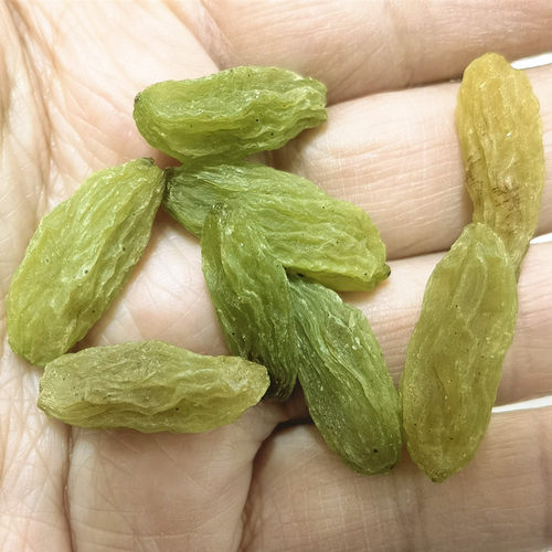 新疆特产葡萄干超大绿香妃级免吐鲁番洗青提子干果无核500g 新货 - 图1