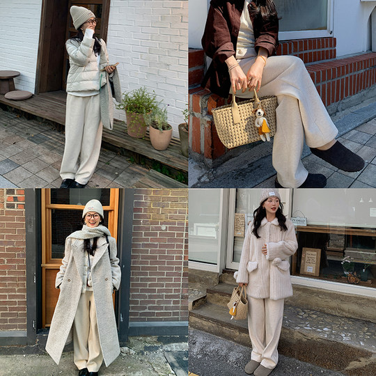 一三良品小个子 热卖1w+的糯米裤返场啦！加厚加绒！新色来了