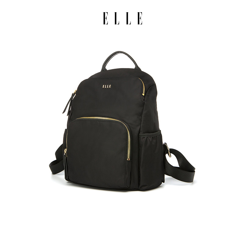 elle 80313休闲旅游女电脑包女包 elle箱包双肩背包
