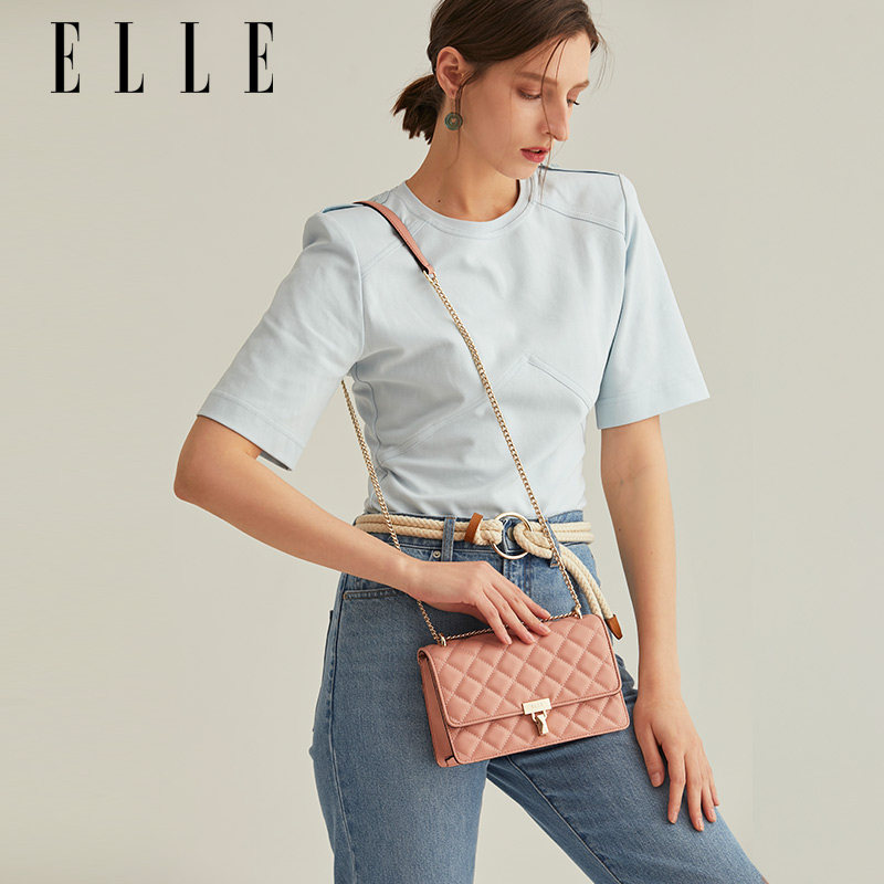【预售】elle新款92113小香风斜挎包 elle箱包女士包袋