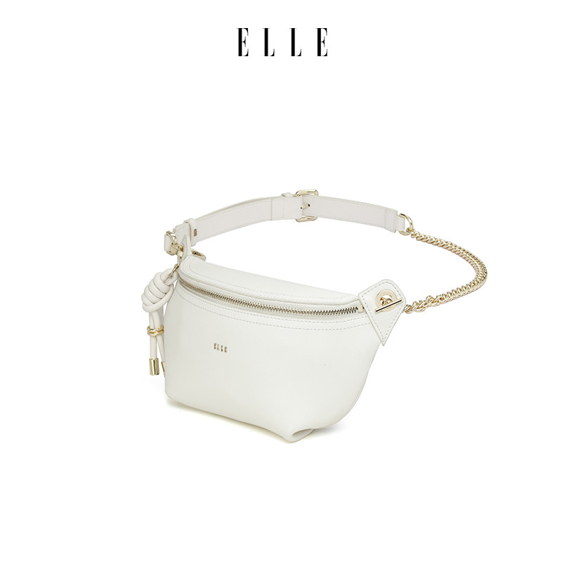 elle新款休闲潮运动胸包斜挎包 elle箱包女士包袋