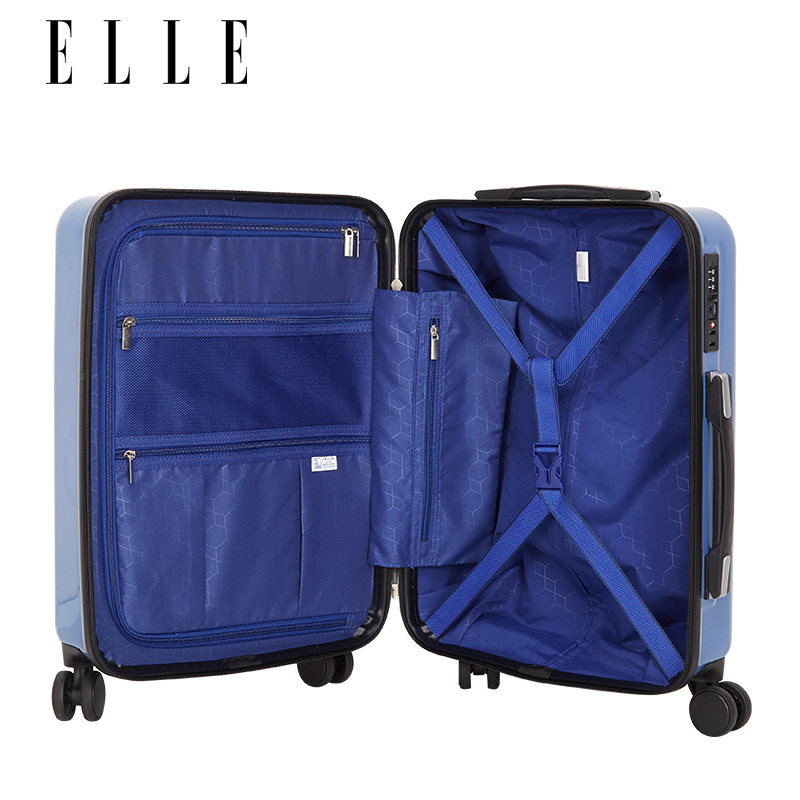 elle 88920时尚拉杆箱18年春夏女包 elle箱包旅行箱