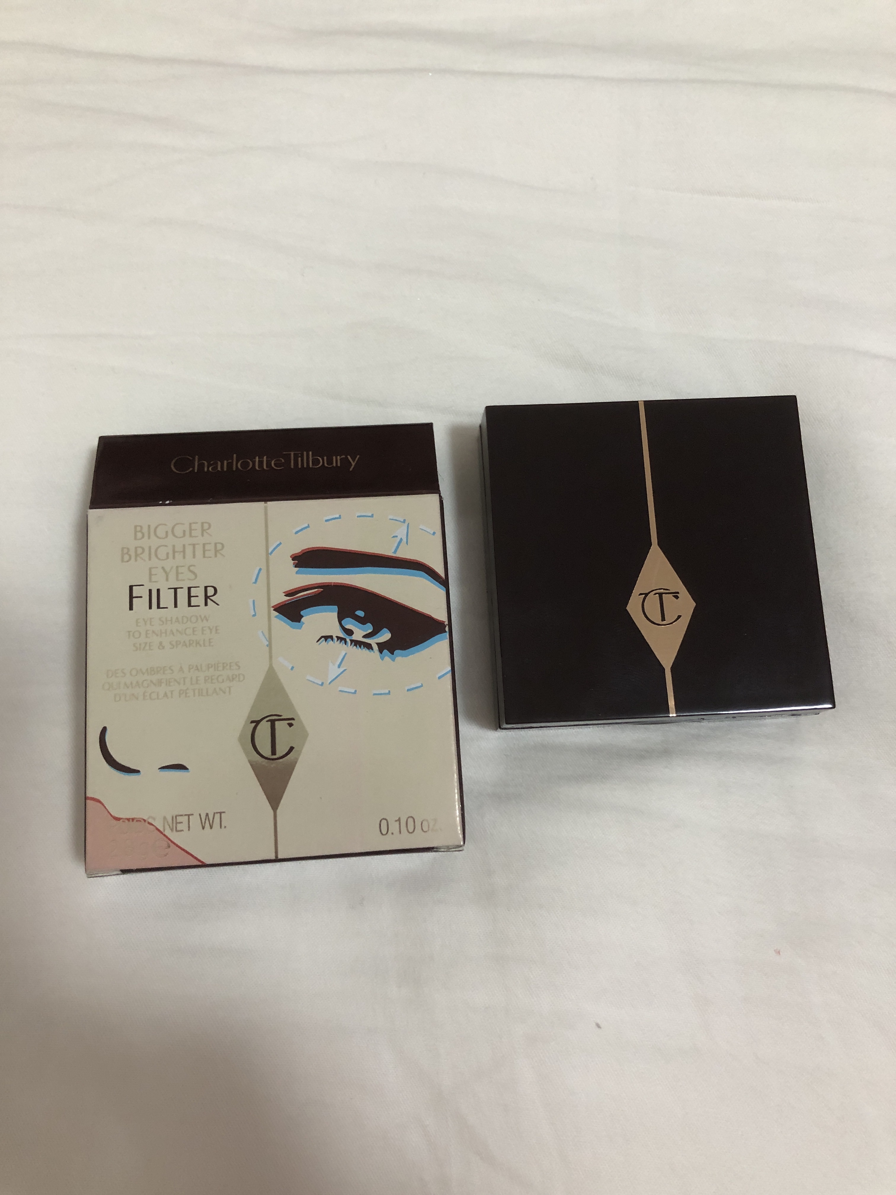 香港采购Charlotte Tilbury CT四色眼影中样2.8g细闪哑光大地色 - 图3