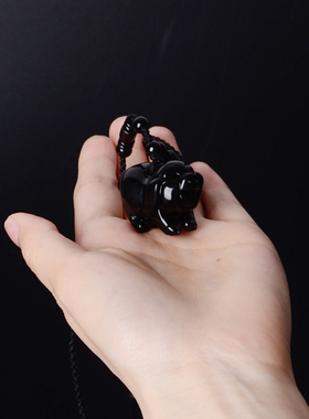 天然立体情侣挂坠