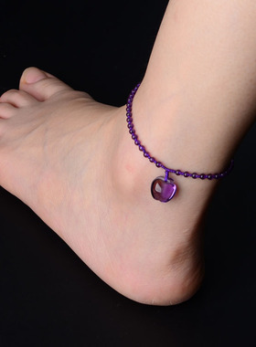 天然手串饰品乌拉圭紫水晶