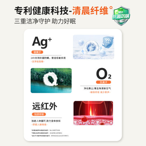 【堪培拉】穗宝弹簧1.8米家用成人双人床席梦思防螨护脊1米5床垫 - 图1