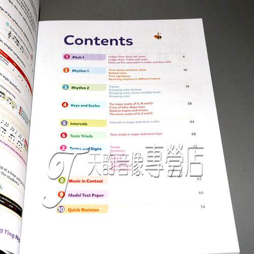 ABRSM英皇 POCO MUSIC THEORY FOR YOUNG MUSICIANS BOOK2 英文版 - 图0
