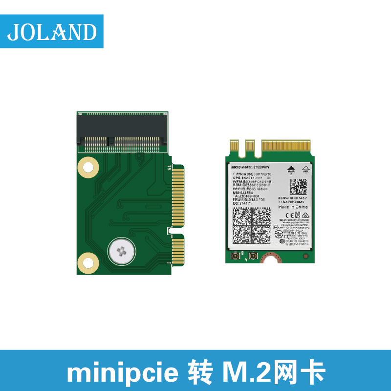 半高minipcie转m2网卡转接卡笔记本AX200升级Y510P更换m.2 - 图0