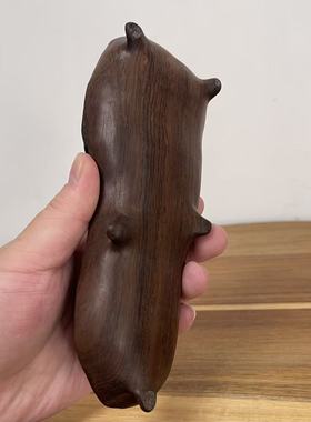 精品系列 天然安徽灵璧石磬石山形摆件 原石头文房山子 书桌茶桌