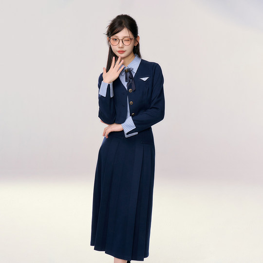 Women's formal uniform college style suit winter