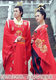 The same style as Emperor Wu Zetian's costume in the film and television drama Li Zhi