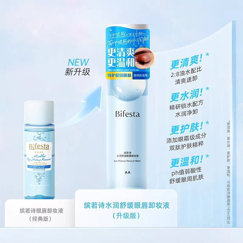 30ml缤若诗水润舒缓眼唇卸妆液