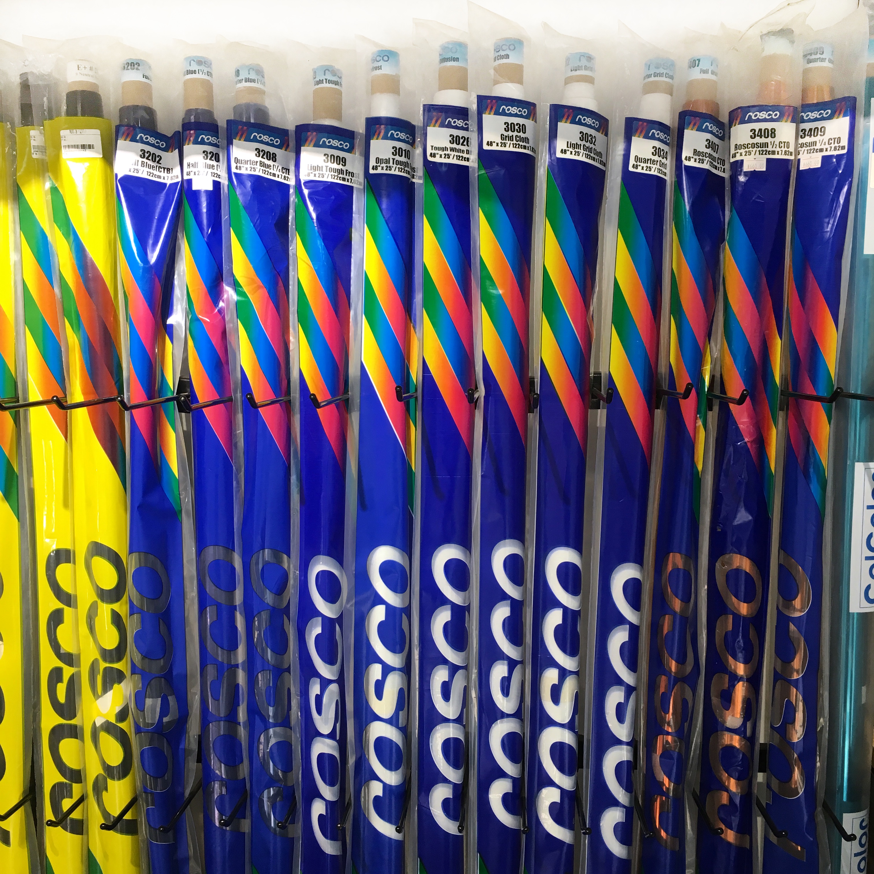 ROSCO影视灯光色纸 CTB升色温/CTO降色温进口雷登灯纸 电影滤色片 - 图0