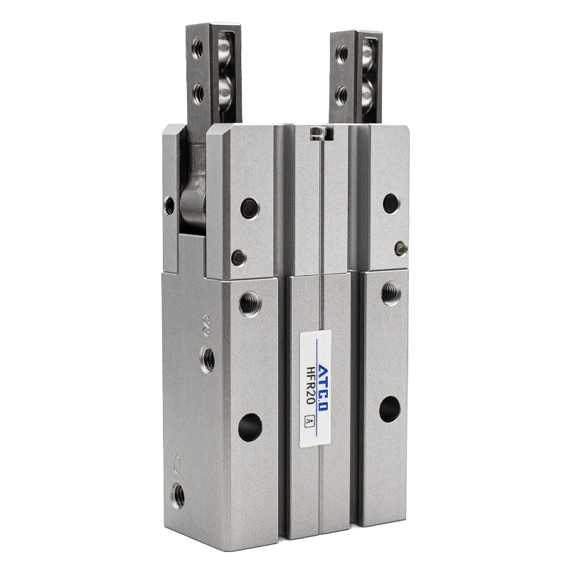 180度开闭型气动手指气缸HFR10/HFR16/20/25/32/N/H通孔,淘宝优惠券,粉丝福利购,淘宝优惠卷