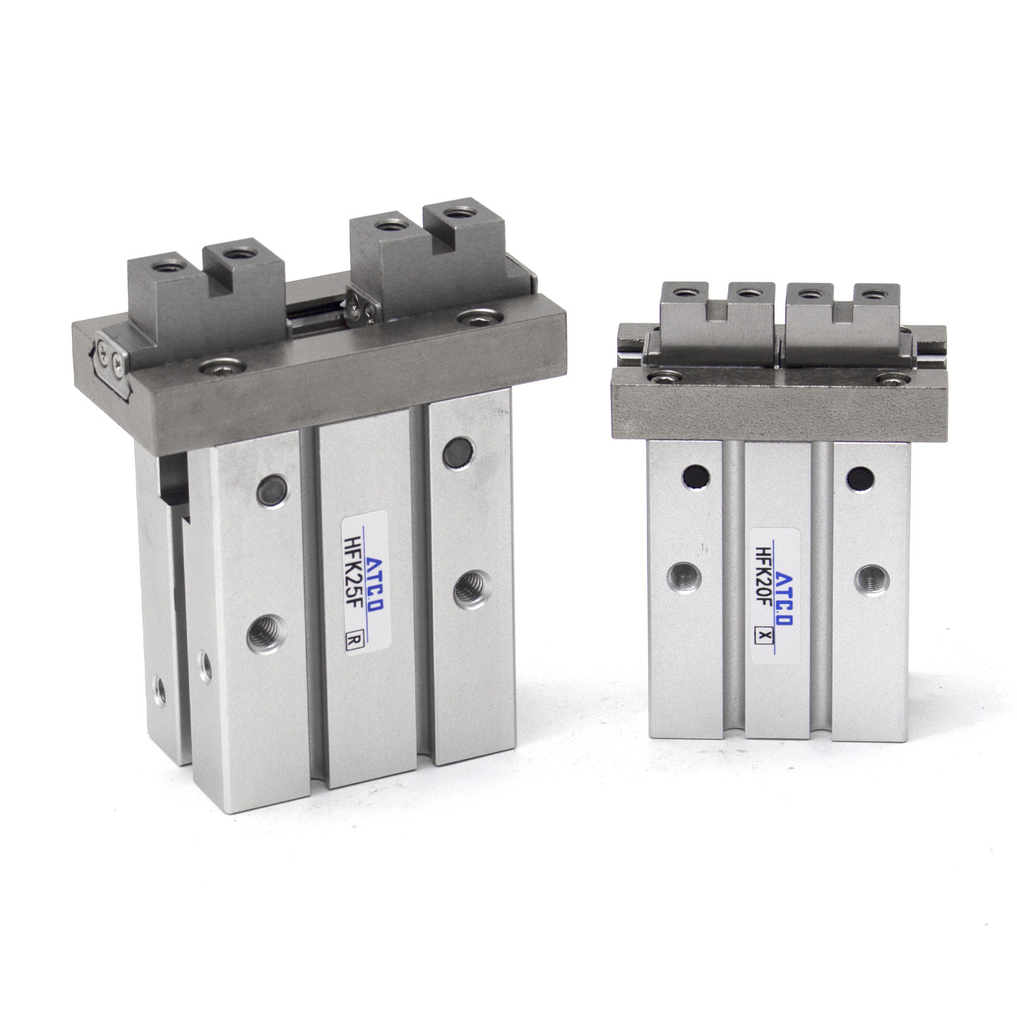 气动手指气缸夹爪HFZ/HFK-6F 10F 16F 20F 25F 32F 40F底部安装,淘宝优惠券,粉丝福利购,淘宝优惠卷