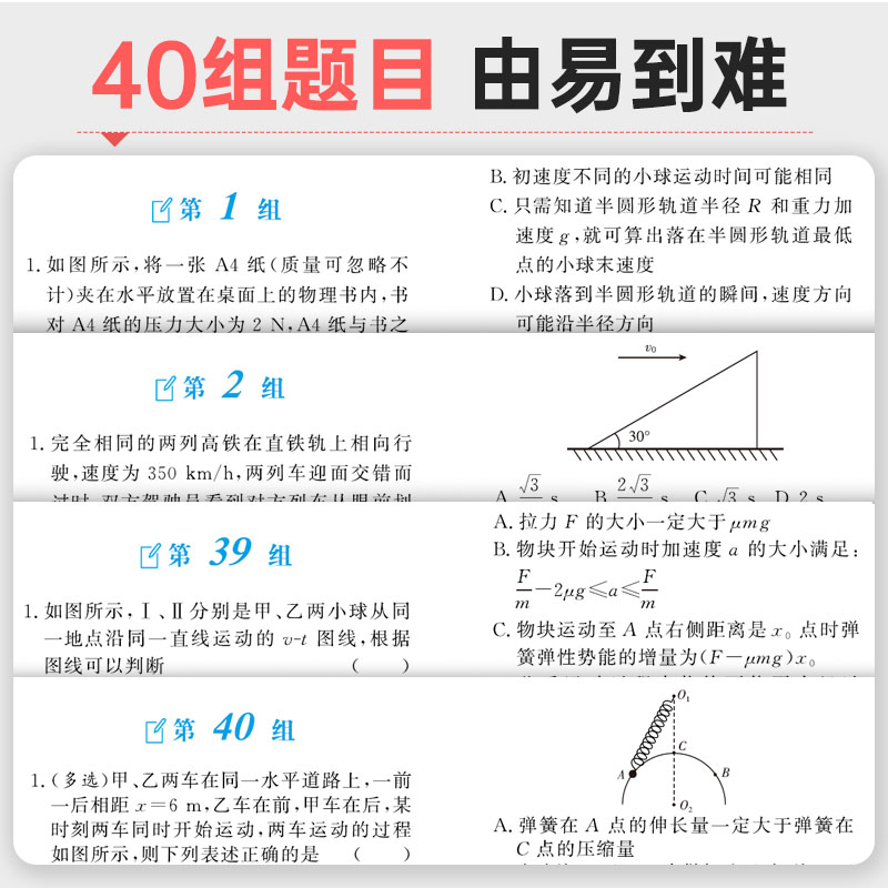 2024版蝶变高考小题必刷物理化学生物3本 基础知识专项必刷训练高考总复习零碎知识点整合基础技巧速度提升解决基础分值按组训练 - 图1