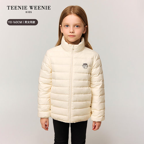 TeenieWeenie Kids小熊童装冬男女童三合一三防保暖派克羽绒服 - 图0