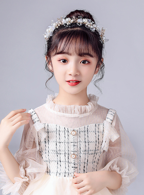 小女孩公主风韩国花童演出发饰