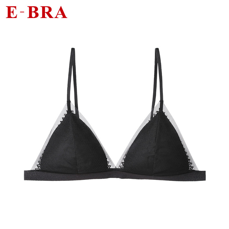 安莉芳旗下e-bra薄款法式蕾丝文胸 安莉芳文胸