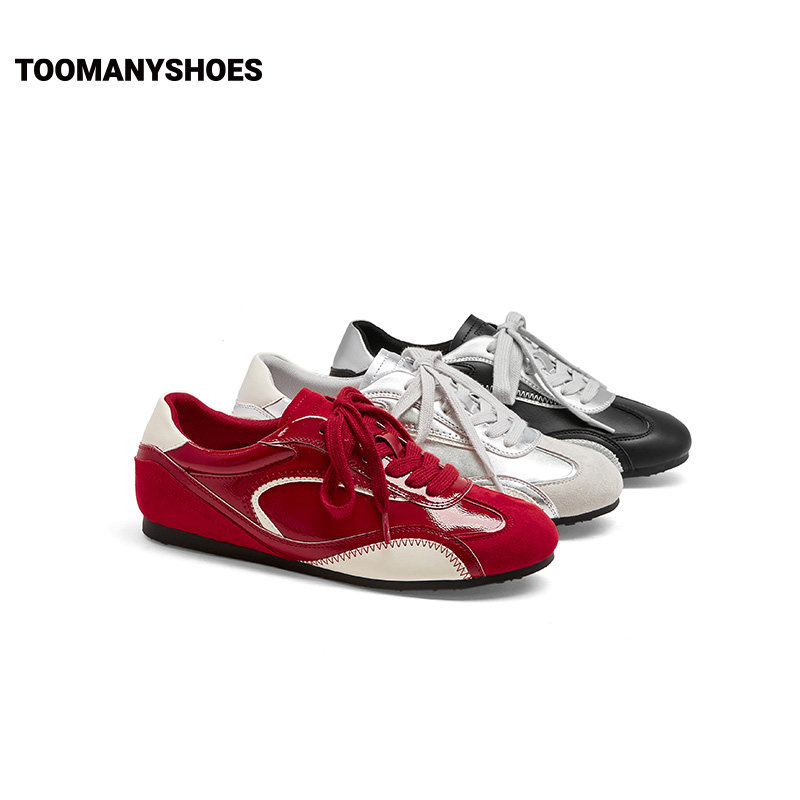 Toomanyshoes女鞋2025一见心动时尚板鞋女复古德训鞋,淘宝优惠券,粉丝福利购,淘宝优惠卷