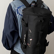 Multifunctional Fitness Double Shoulder Bag Mens Large Capacity Basketball Bag Training Single Shoulder Diagonal Satchel High School Sports Backpack Tide