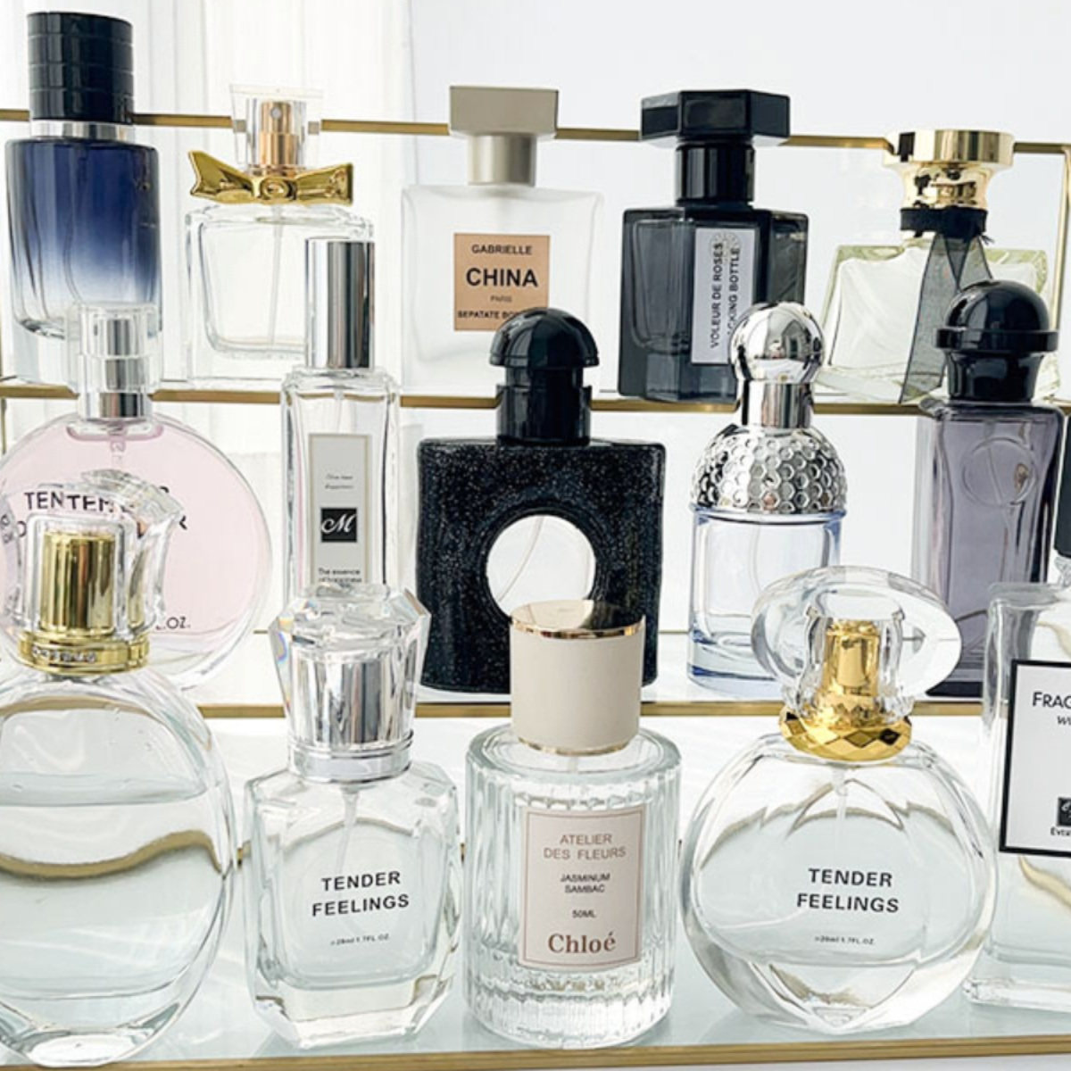 特价大牌香水分装瓶喷雾瓶精油乳液滴管瓶拍摄道具样板间摆件空瓶,淘宝优惠券,粉丝福利购,淘宝优惠卷