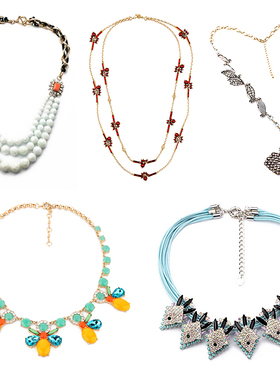 欧美奢华大款项链女气质闺蜜礼物