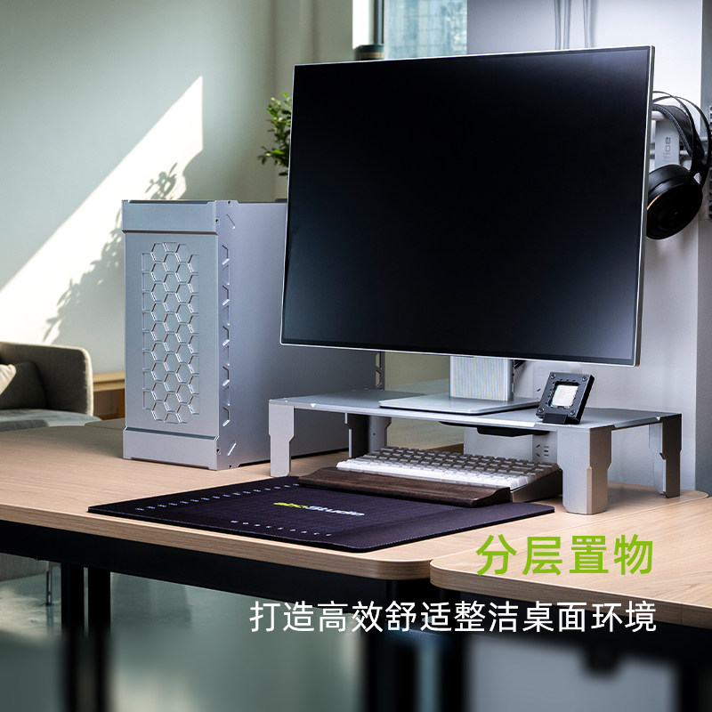 aboStudio Docker显示器支架imac mini底座笔记本电脑桌面增高架 - 图2