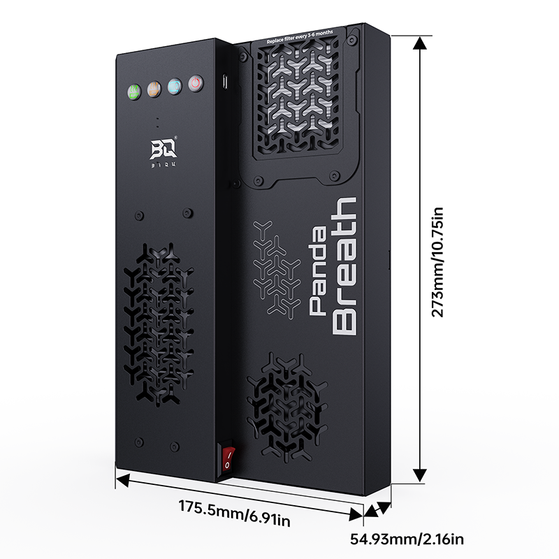 BIQU Panda Breath仓温加热模块空气净化耗材烘干X1适用拓竹P1S,淘宝优惠券,粉丝福利购,淘宝优惠卷