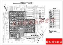 General plane planning drawings cad drawings for a community building in the North
