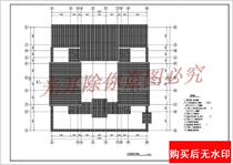 Monolayer Beijing Classic Four Courtyard CAD Building Drawings Cad Drawings