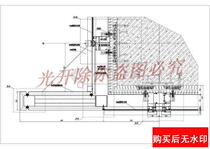 Unit curtain wall node Detailed building construction drawings (full set) cad drawings